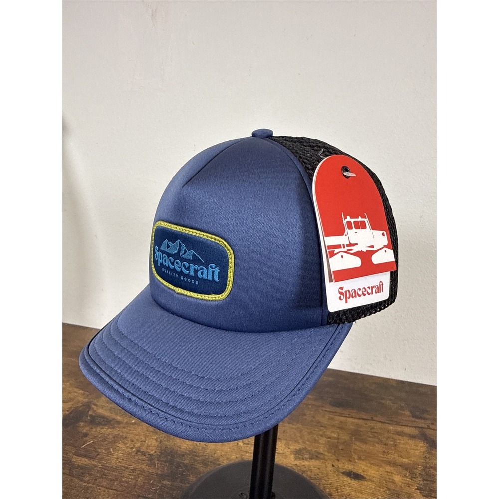 Spacecraft Finn Cap Blue Adjustable Lightweight Mesh Trucker Hat FIN-AN-C-BL-OS